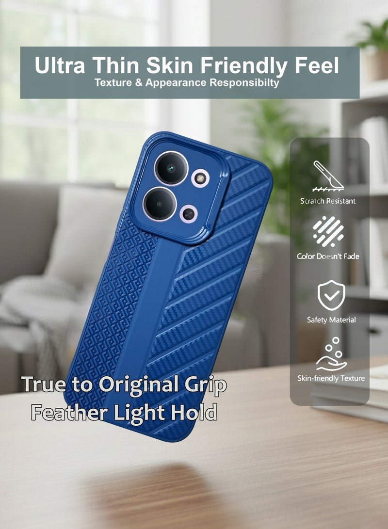 Xiaomi Redmi 15C Silicone Back Case Cover - TPU Silicone Case, Durable & Accurate Cut-outs - Scratch, Dust & Smudge Protection, Shockproof & Water-Proof Cover for Xiaomi Redmi 15C - Blue - Image 2